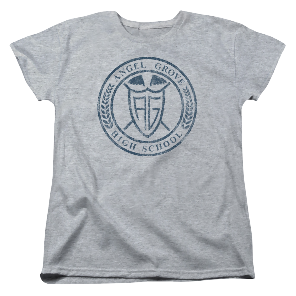 Mighty Morphin Power Rangers Angel Grove Hs - Women's T-Shirt Women's T-Shirt Power Rangers   