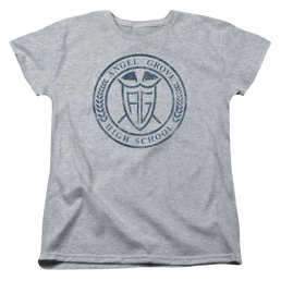 Mighty Morphin Power Rangers Angel Grove Hs - Women's T-Shirt Women's T-Shirt Power Rangers   