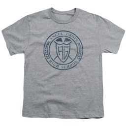Mighty Morphin Power Rangers Angel Grove Hs - Youth T-Shirt Youth T-Shirt (Ages 8-12) Power Rangers   