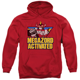 Mighty Morphin Power Rangers Megazord Activated - Pullover Hoodie Pullover Hoodie Power Rangers   
