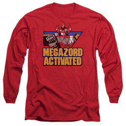Mighty Morphin Power Rangers Megazord Activated - Men's Long Sleeve T-Shirt Men's Long Sleeve T-Shirt Power Rangers   