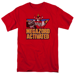 Mighty Morphin Power Rangers Megazord Activated - Men's Regular Fit T-Shirt Men's Regular Fit T-Shirt Power Rangers   