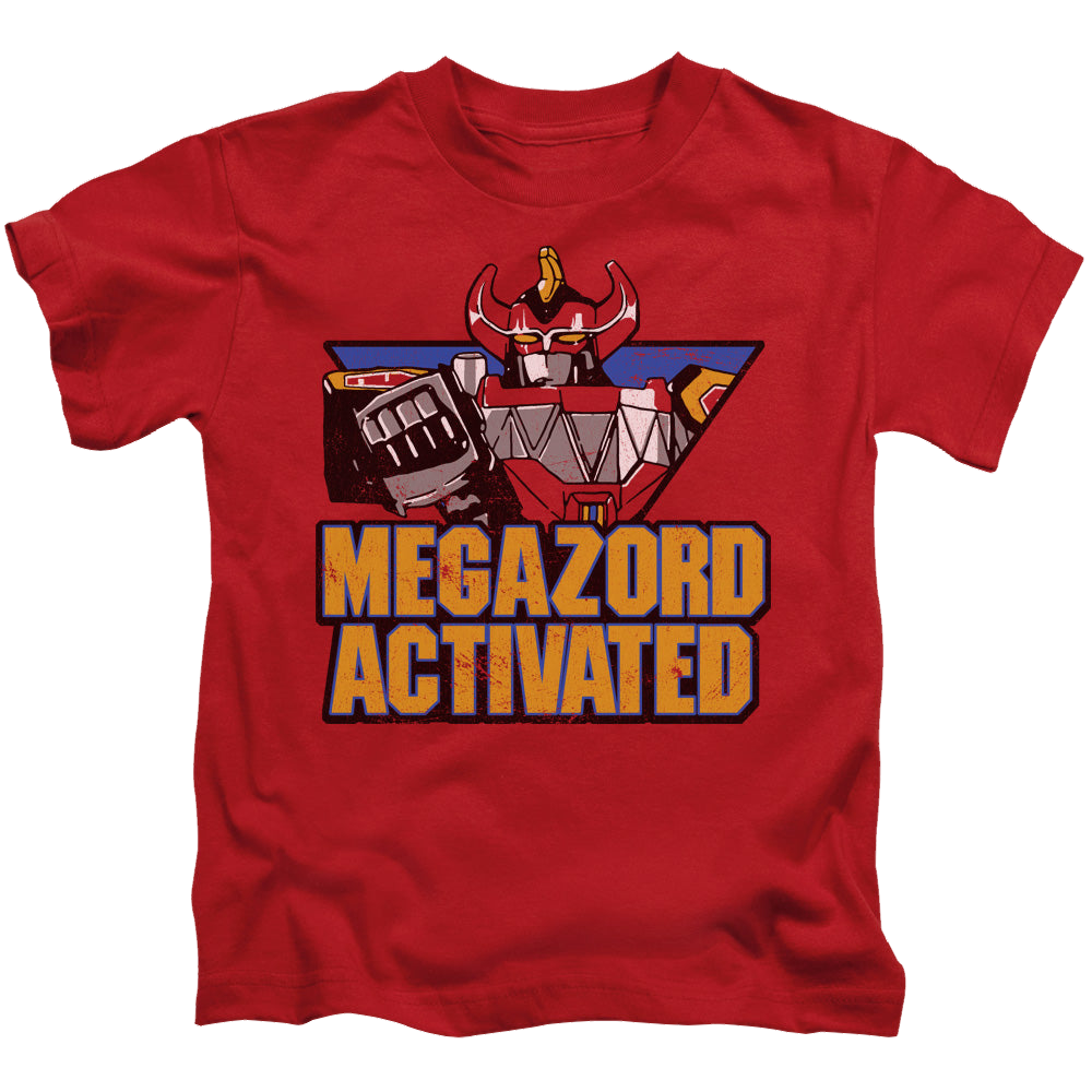 Mighty Morphin Power Rangers Megazord Activated - Kid's T-Shirt Kid's T-Shirt (Ages 4-7) Power Rangers   