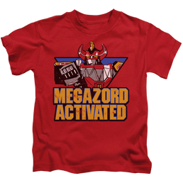 Mighty Morphin Power Rangers Megazord Activated - Kid's T-Shirt Kid's T-Shirt (Ages 4-7) Power Rangers   