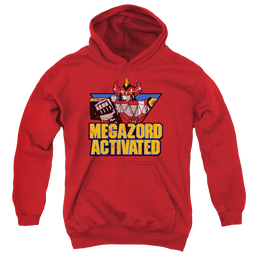 Mighty Morphin Power Rangers Megazord Activated - Youth Hoodie Youth Hoodie (Ages 8-12) Power Rangers   