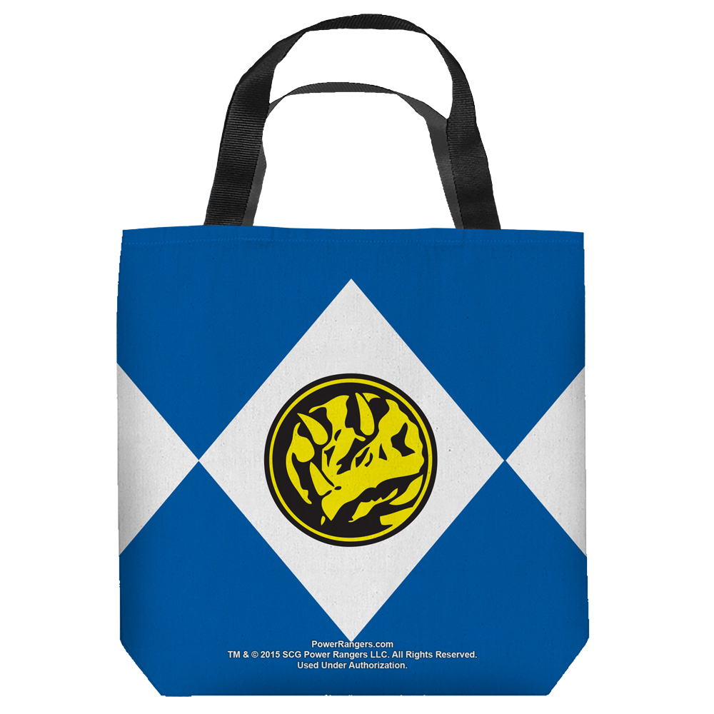 Power Rangers - Blue Ranger Tote Bag Tote Bags Power Rangers   