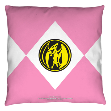 Power Rangers Pink Ranger throw pillow