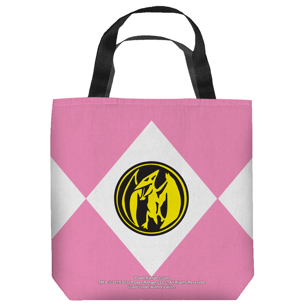Power Rangers - Pink Ranger Tote Bag Tote Bags Power Rangers   