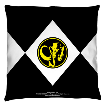 Power Rangers Black Ranger throw pillow