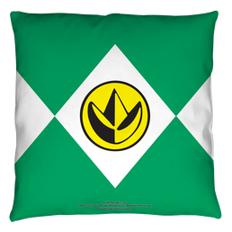 Power Rangers - Green Ranger Throw Pillow Throw Pillows Power Rangers   