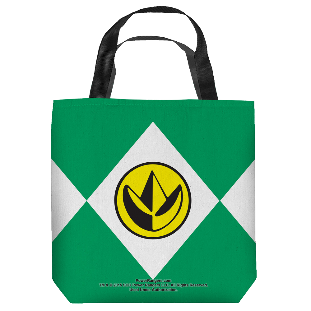 Power Rangers - Green Ranger Tote Bag Tote Bags Power Rangers   