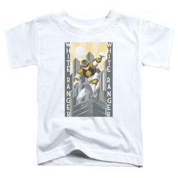 Mighty Morphin Power Rangers White Ranger Duo - Toddler T-Shirt Toddler T-Shirt Power Rangers   