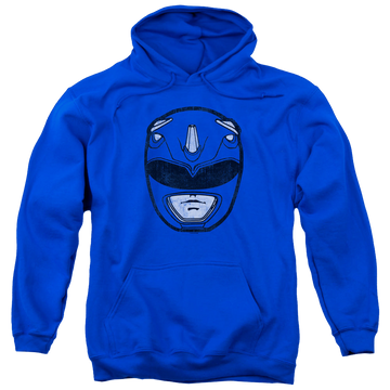 Mighty Morphin Power Rangers Blue Ranger Mask - Pullover Hoodie Pullover Hoodie Power Rangers   