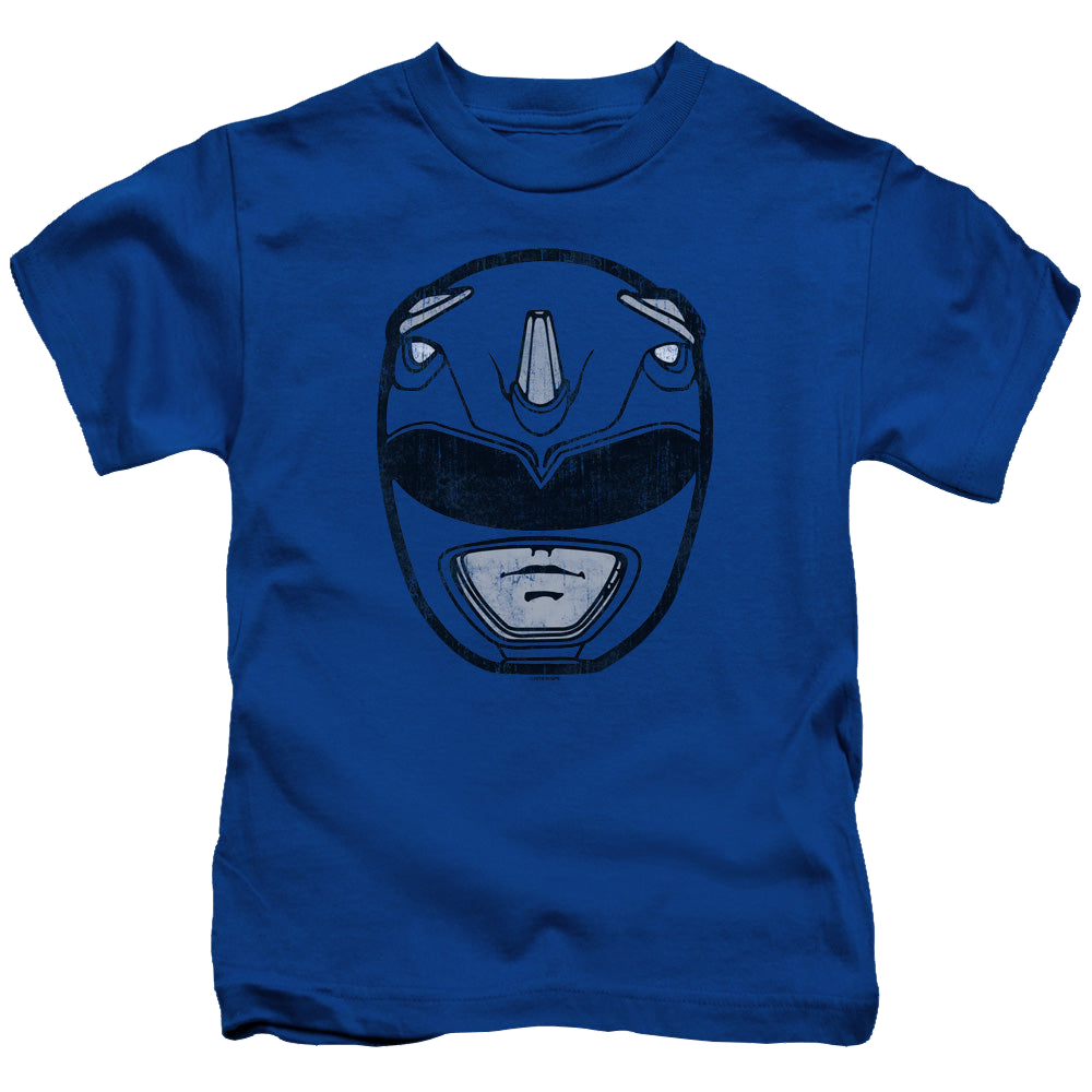 Mighty Morphin Power Rangers Blue Ranger Mask - Kid's T-Shirt Kid's T-Shirt (Ages 4-7) Power Rangers   