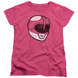 Mighty Morphin Power Rangers Pink Ranger Mask - Women's T-Shirt Women's T-Shirt Power Rangers   