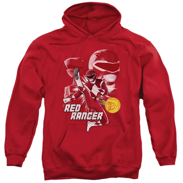 Mighty Morphin Power Rangers Red Ranger - Pullover Hoodie Pullover Hoodie Power Rangers   