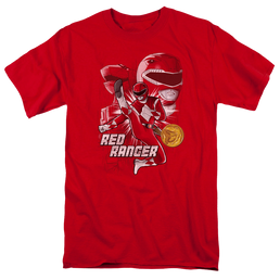 Mighty Morphin Power Rangers Red Ranger - Men's Regular Fit T-Shirt Men's Regular Fit T-Shirt Power Rangers   