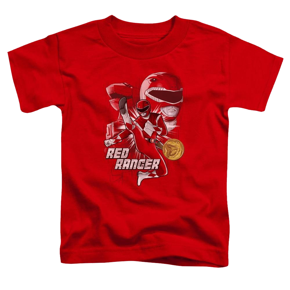 Mighty Morphin Power Rangers Red Ranger - Toddler T-Shirt Toddler T-Shirt Power Rangers   