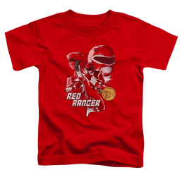 Mighty Morphin Power Rangers Red Ranger - Toddler T-Shirt Toddler T-Shirt Power Rangers   