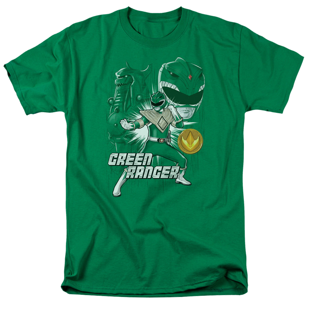 Mighty Morphin Power Rangers Green Ranger - Men's Regular Fit T-Shirt Men's Regular Fit T-Shirt Power Rangers   