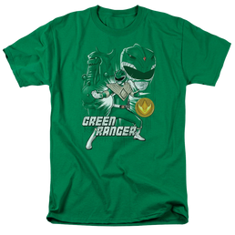 Mighty Morphin Power Rangers Green Ranger - Men's Regular Fit T-Shirt Men's Regular Fit T-Shirt Power Rangers   