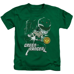 Mighty Morphin Power Rangers Green Ranger - Kid's T-Shirt Kid's T-Shirt (Ages 4-7) Power Rangers   