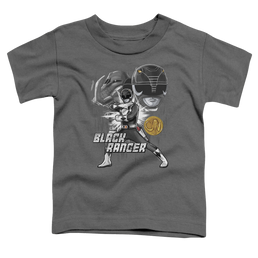 Mighty Morphin Power Rangers Black Ranger - Toddler T-Shirt Toddler T-Shirt Power Rangers   
