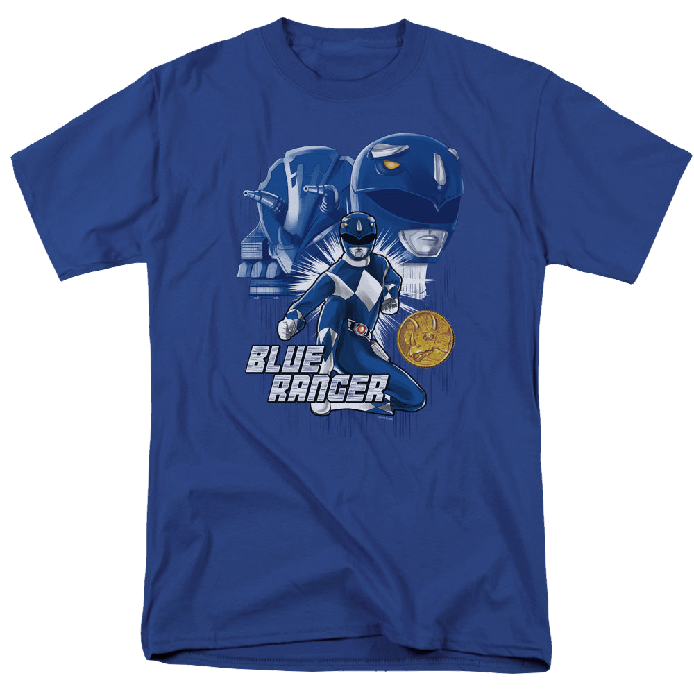Mighty Morphin Power Rangers Blue Ranger - Men's Regular Fit T-Shirt Men's Regular Fit T-Shirt Power Rangers   