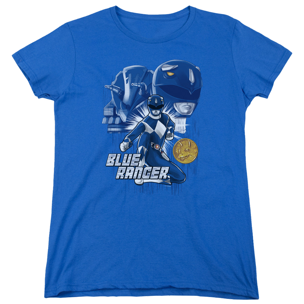 Mighty Morphin Power Rangers Blue Ranger - Women's T-Shirt Women's T-Shirt Power Rangers   