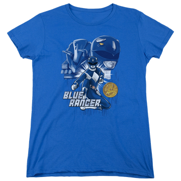 Mighty Morphin Power Rangers Blue Ranger - Women's T-Shirt Women's T-Shirt Power Rangers   