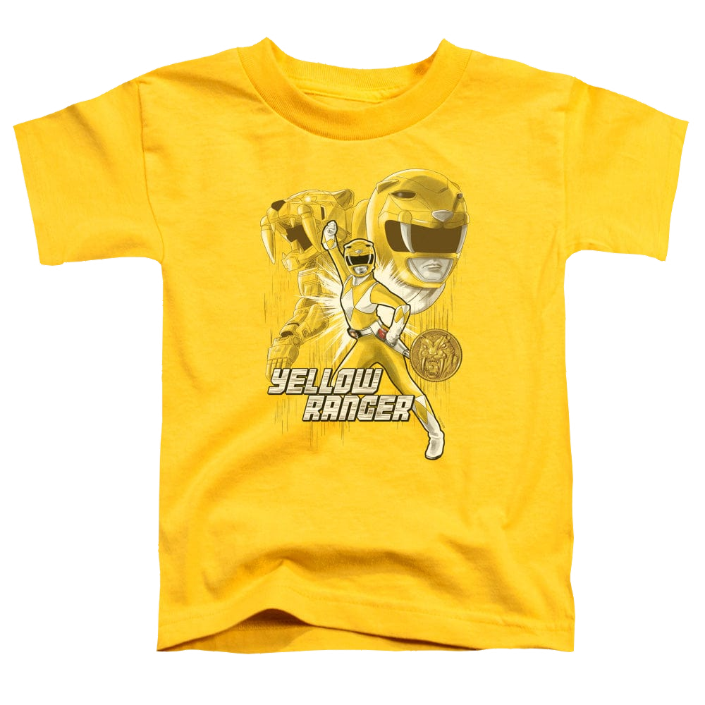 Mighty Morphin Power Rangers Yellow Ranger - Toddler T-Shirt Toddler T-Shirt Power Rangers   