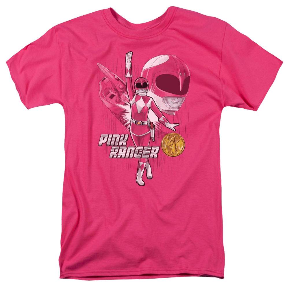 Mighty Morphin Power Rangers Pink Ranger - Men's Regular Fit T-Shirt Men's Regular Fit T-Shirt Power Rangers   