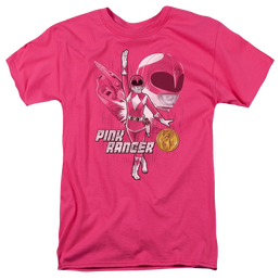 Mighty Morphin Power Rangers Pink Ranger - Men's Regular Fit T-Shirt Men's Regular Fit T-Shirt Power Rangers   