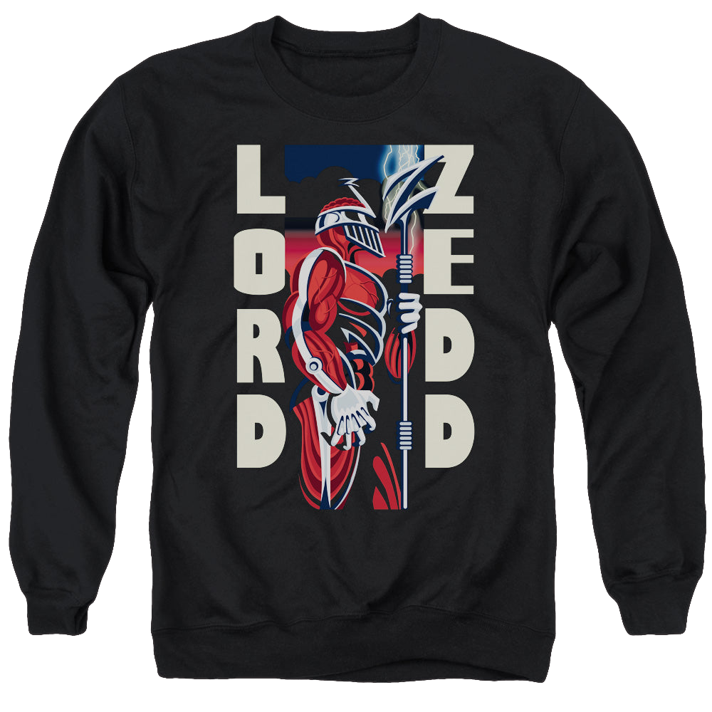 Mighty Morphin Power Rangers Zedd Deco - Men's Crewneck Sweatshirt Men's Crewneck Sweatshirt Power Rangers   