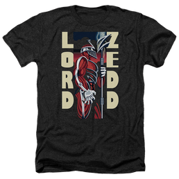 Mighty Morphin Power Rangers Zedd Deco - Men's Heather T-Shirt Men's Heather T-Shirt Power Rangers   