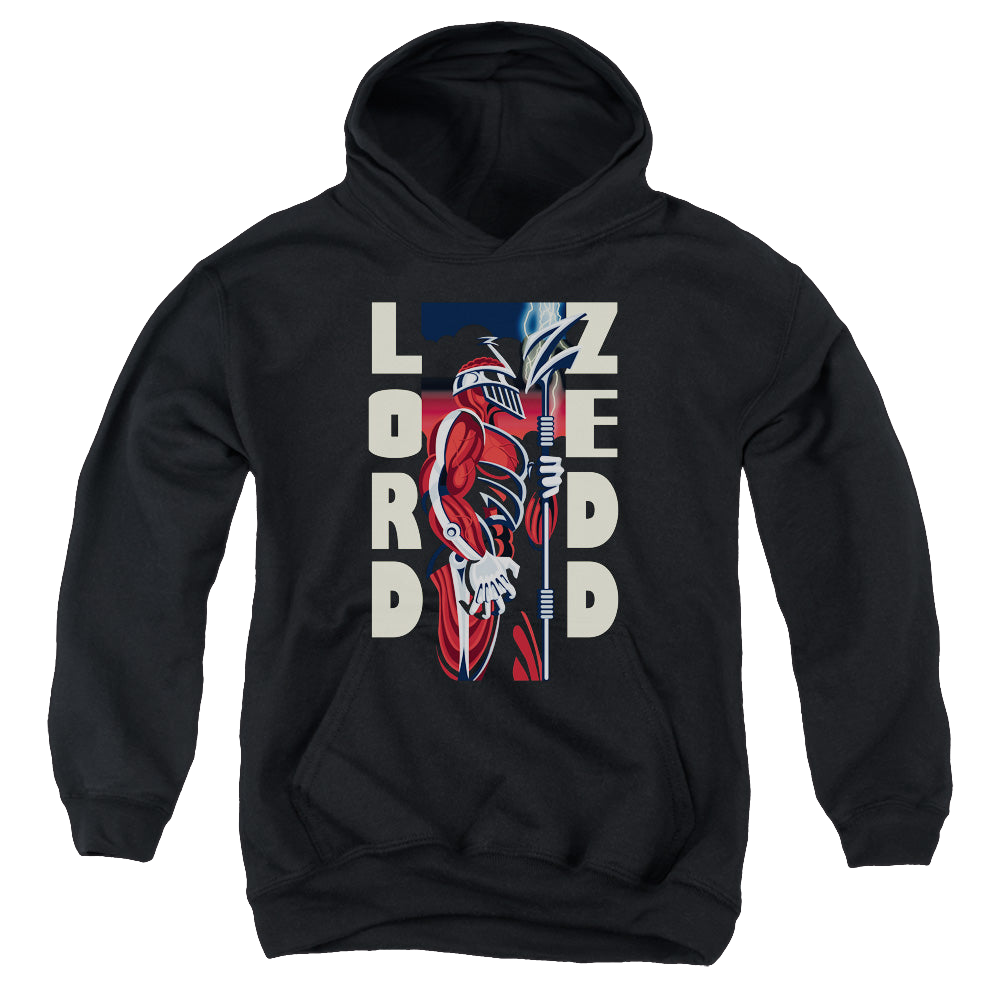 Mighty Morphin Power Rangers Zedd Deco - Youth Hoodie Youth Hoodie (Ages 8-12) Power Rangers   