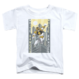 Mighty Morphin Power Rangers White Ranger Deco - Toddler T-Shirt Toddler T-Shirt Power Rangers   