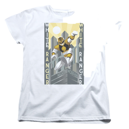 Mighty Morphin Power Rangers White Ranger Deco - Women's T-Shirt Women's T-Shirt Power Rangers   