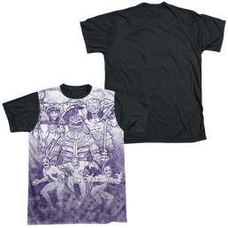 Power Rangers Baddies Sub - Men's Black Back T-Shirt Men's Black Back T-Shirt Power Rangers   
