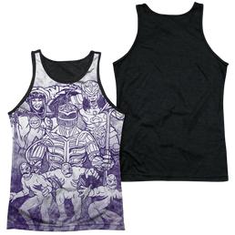 Power Rangers Baddies Sub - Men's Black Back Tank Top Men's Black Back Tank Power Rangers   