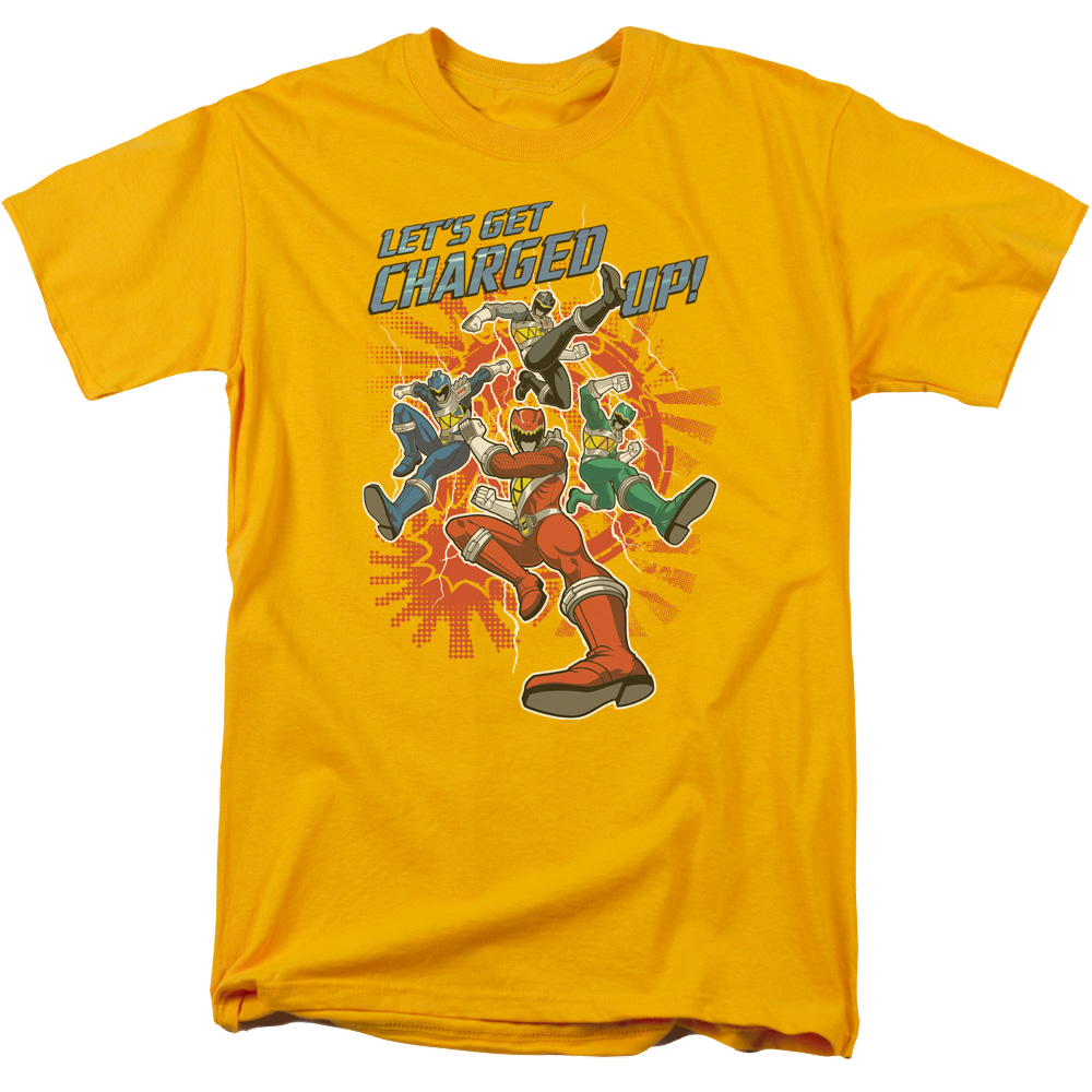Power Rangers Charged Up Men's Regular Fit T-Shirt Men's Regular Fit T-Shirt Power Rangers   