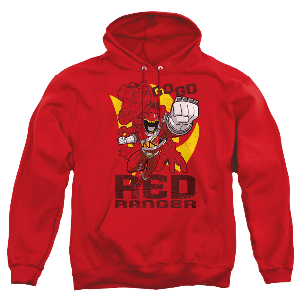Power Rangers Dino Charge Go Red - Pullover Hoodie Pullover Hoodie Power Rangers   