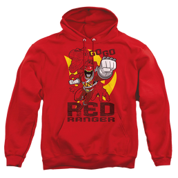 Power Rangers Dino Charge Go Red - Pullover Hoodie Pullover Hoodie Power Rangers   