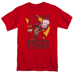 Power Rangers Dino Charge Go Red - Men's Regular Fit T-Shirt Men's Regular Fit T-Shirt Power Rangers   