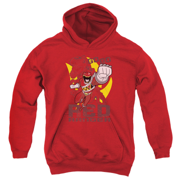 Power Rangers Dino Charge Go Red - Youth Hoodie Youth Hoodie (Ages 8-12) Power Rangers   