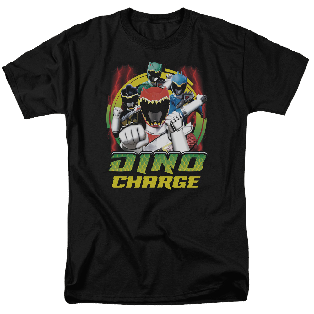 Power Rangers Dino Charge Dino Lightning - Men's Regular Fit T-Shirt Men's Regular Fit T-Shirt Power Rangers   