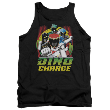 Power Rangers Dino Charge Dino Lightning - Men's Tank Top Men's Tank Power Rangers   