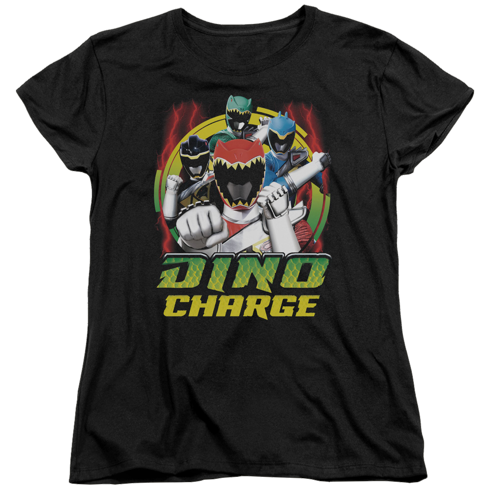 Power Rangers Dino Charge Dino Lightning - Women's T-Shirt Women's T-Shirt Power Rangers   