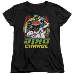 Power Rangers Dino Charge Dino Lightning - Women's T-Shirt Women's T-Shirt Power Rangers   