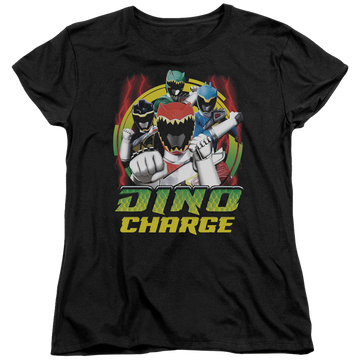 Power Rangers Dino Charge Dino Lightning - Women's T-Shirt Women's T-Shirt Power Rangers   